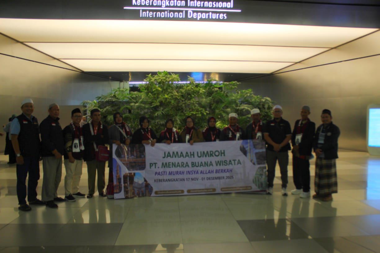Keberangkatan Jamaah Umroh 17 November 2025  Paket 16 Hari
