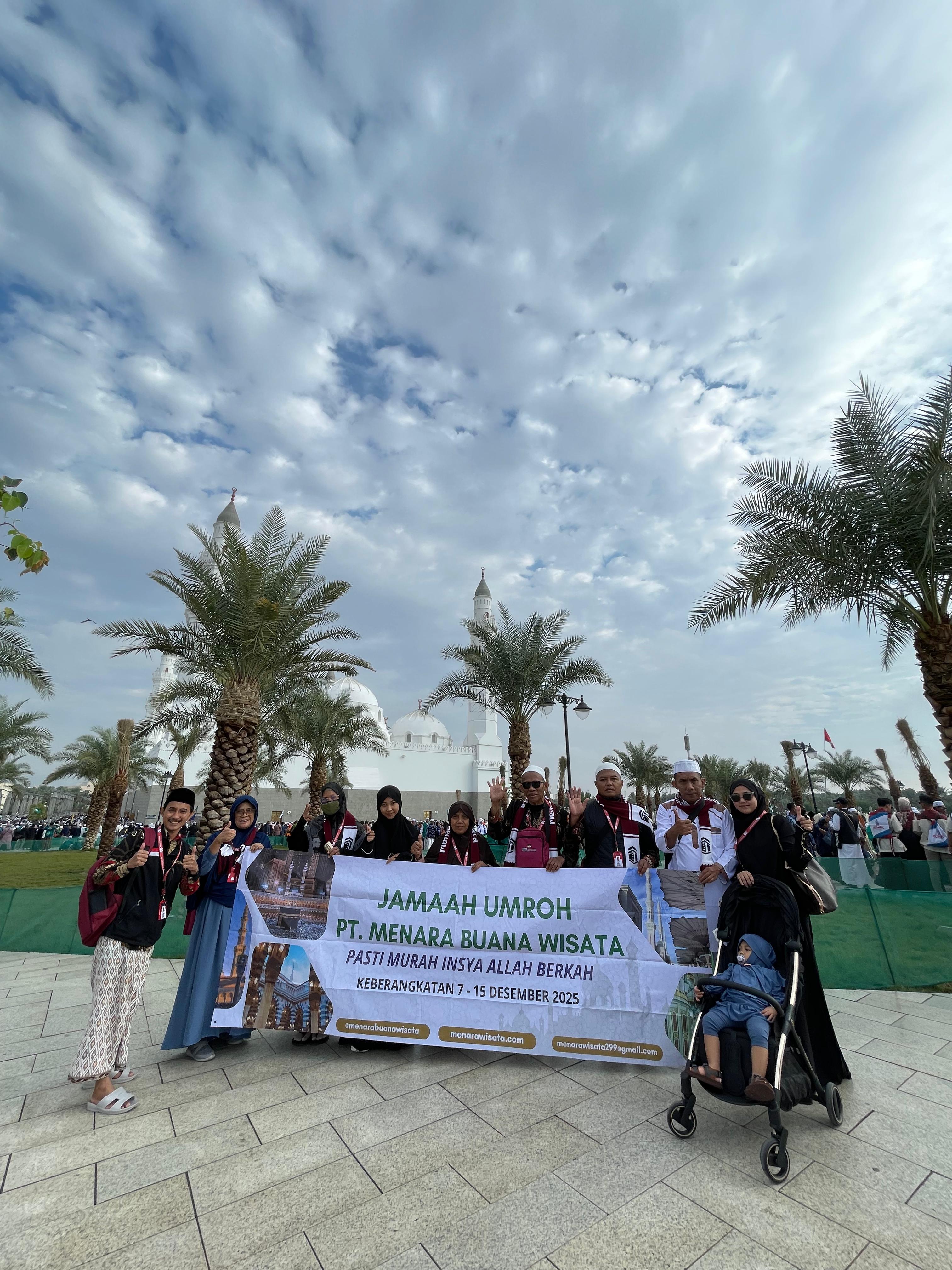 Keberangkatan Jamaah Umroh Program VIP 09 Hari 07 s/d 15 Des 2025 