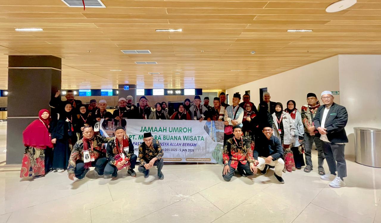 Keberangkatan Jamaah Umroh Akhir Tahun 13 Hari, 24 Des 2025 - 05 Jan 2026 