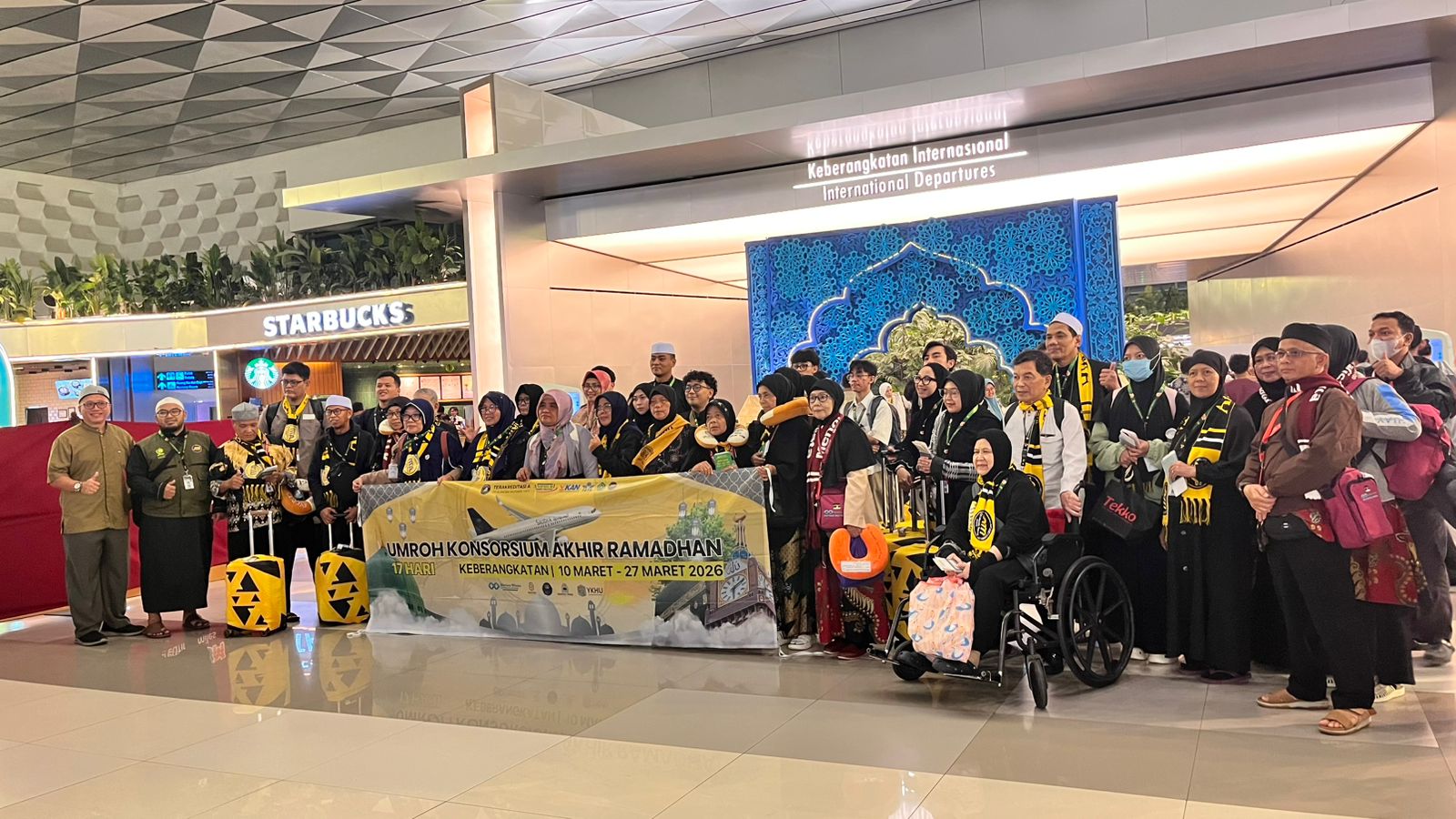 Keberangkatan Jamaah Umroh Akhir Ramadhan 10 - 26 Maret 2026 