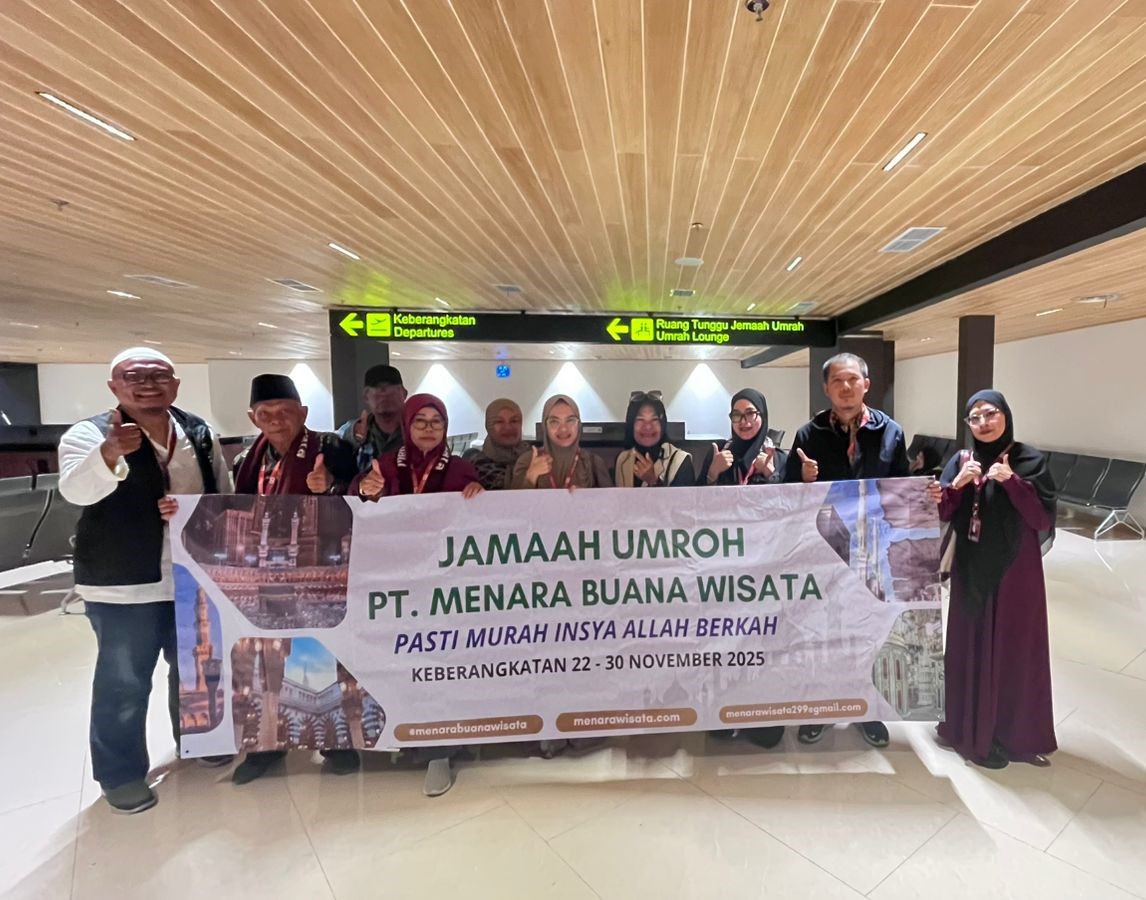 Keberangkatan Jamaah Umroh Tanggal 22 - 30 Nov 2025